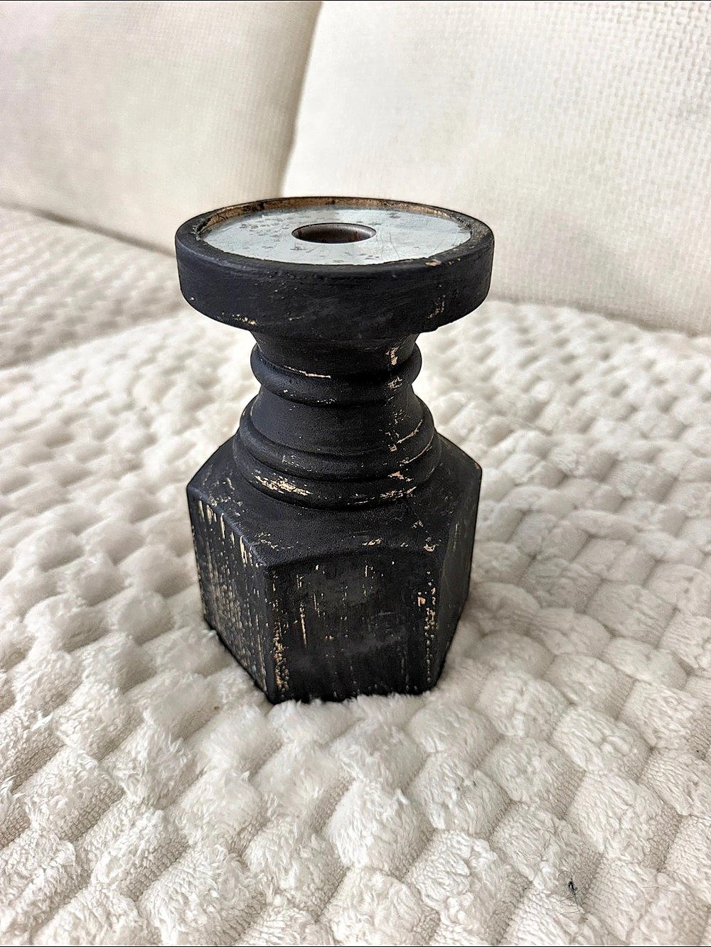 Black Candle Holder Decor
